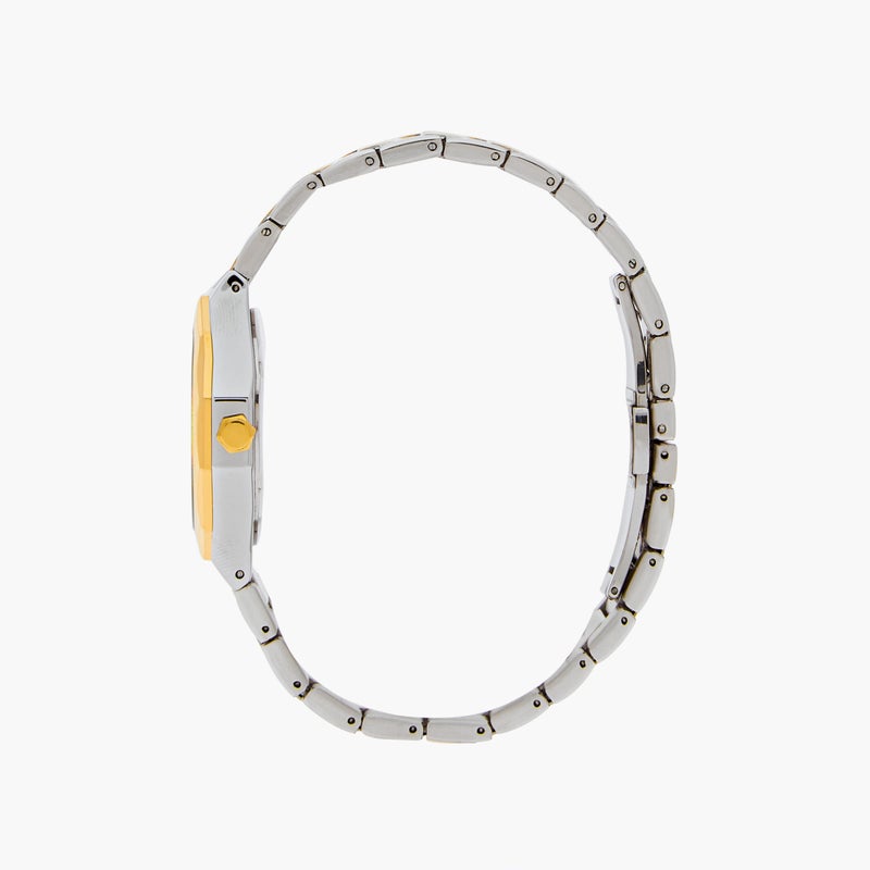 OMAX Gold and Silver Analog Wrist Watch for Women - Image 2